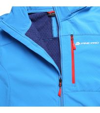 Pánska softshellová bunda DERAF ALPINE PRO Blue aster