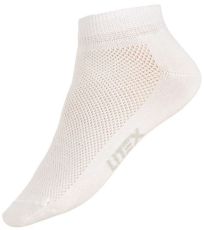 Unisex športové nízke ponožky 9A020 LITEX Biela