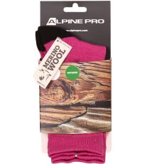 Unisex vysoké ponožky PHALTE ALPINE PRO fuchsia