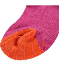 Unisex vysoké ponožky PHALTE ALPINE PRO fuchsia