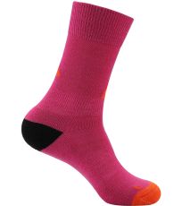 Unisex vysoké ponožky PHALTE ALPINE PRO fuchsia