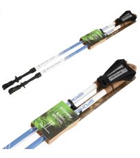 Nordic Walking palice - bielo-modré RUBBLE2 Spokey 