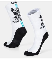 Unisex športové ponožky SPURT-U KILPI Biela