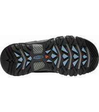 Dámska treková obuv - koža TARGHEE III WP W KEEN magnet/atlantic blue