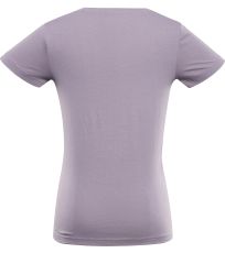 Dámske tričko z organickej bavlny EKKA ALPINE PRO lavender grey