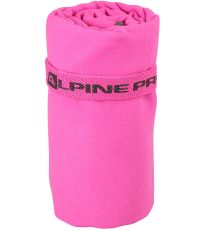 Rýchloschnúci uterák 50x100 cm TOWELE ALPINE PRO pink glo