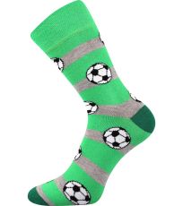 Unisex trendy ponožky Woodoo Sólo Lonka vzor 01 / futbal